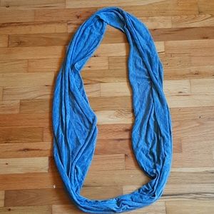 Grey infinity scarf